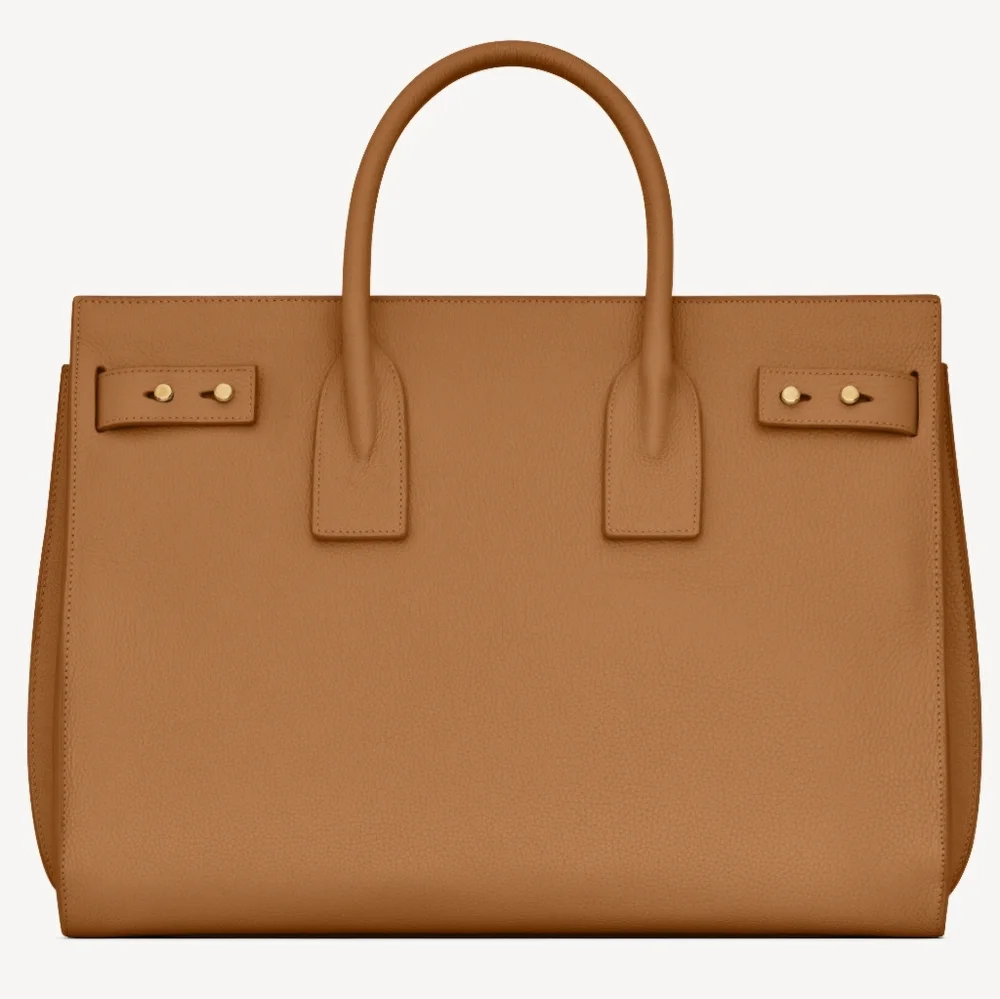 Saint Laurent Sac de Jour - Medium in Supple Grained Leather (Cinnamon) - Picture 4 of 9